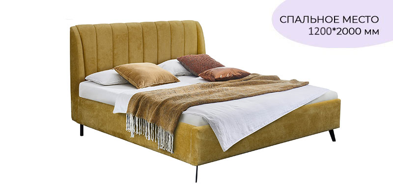 Кровать двойная Капа