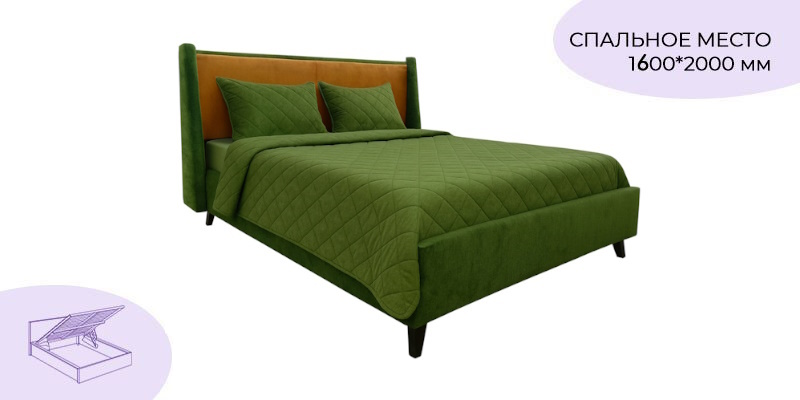 Кровать двойная Барок