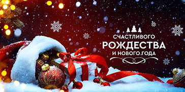 С Новым годом и Рождеством!