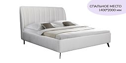 Кровать двойная Капа + Матрас Грэй 1