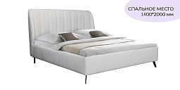 Кровать двойная Капа + Матрас Триумф 1